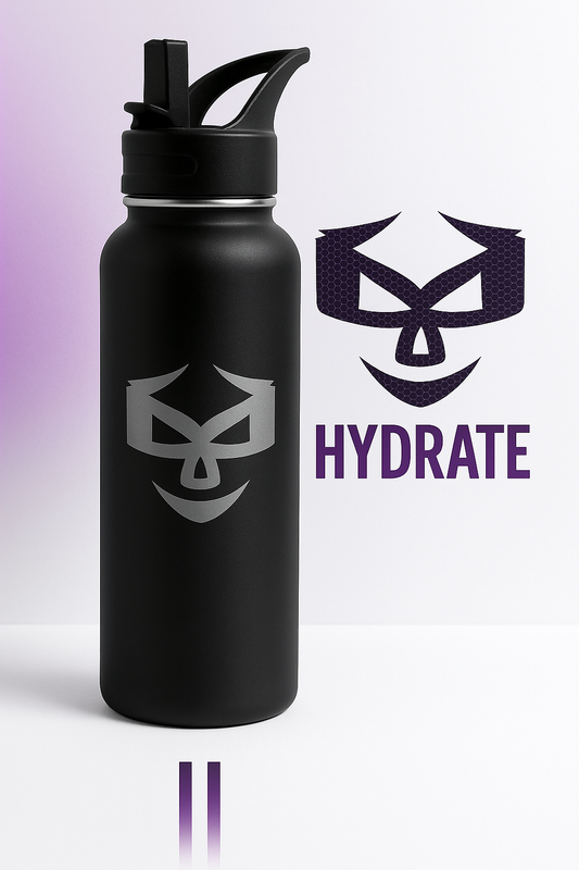 1L Vacuum Insulated Drinking Bottle (Black)