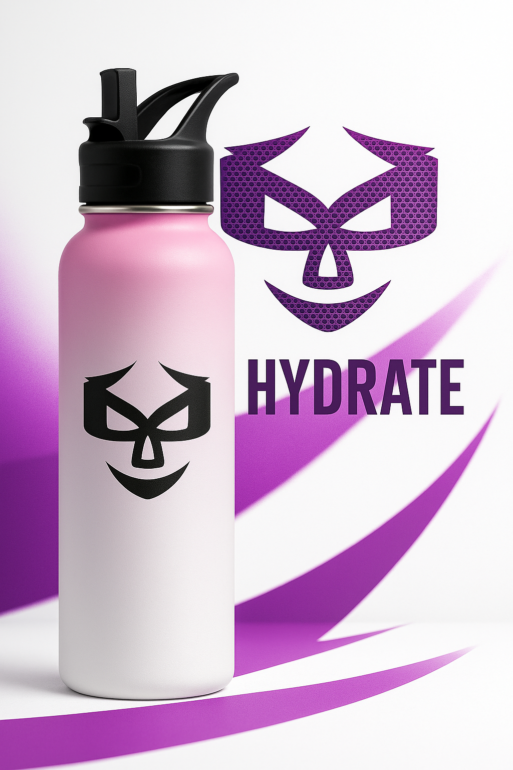 1L Vacuum Insulated Drinking Bottle (Rosé)